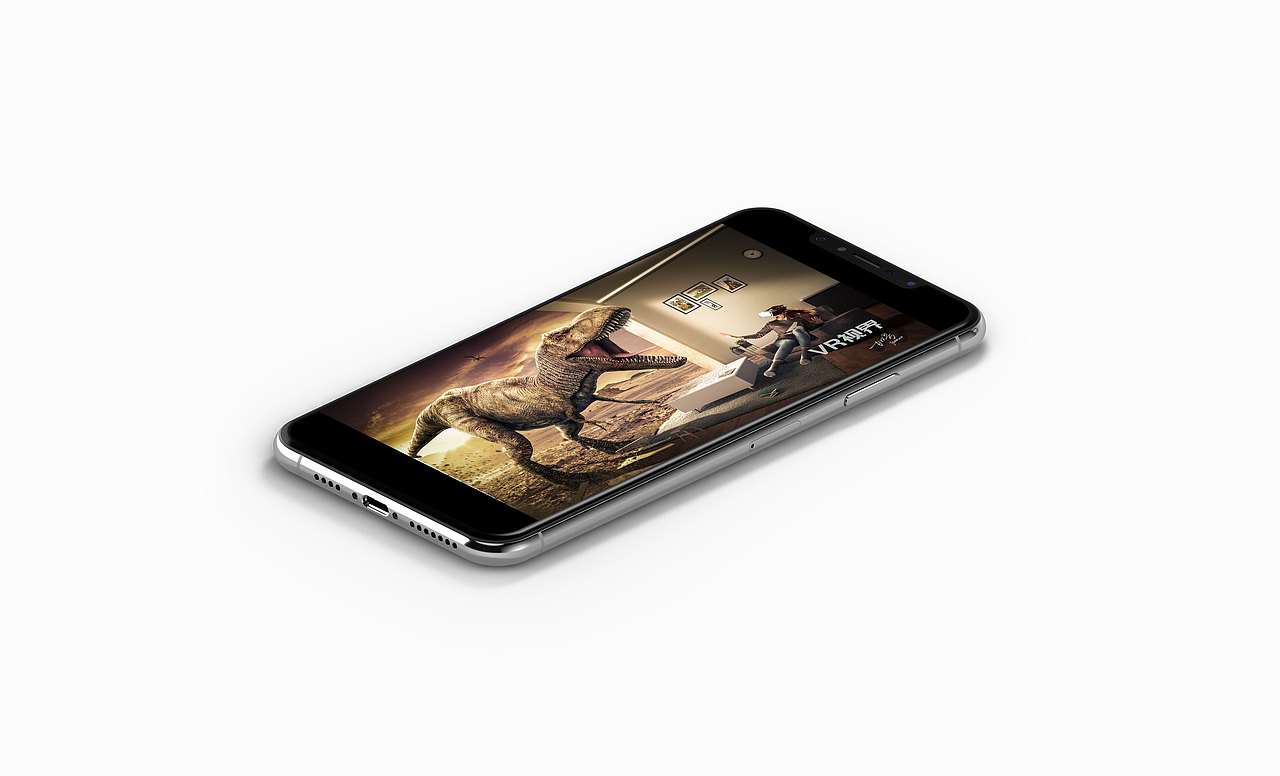 VR眼镜合成海报