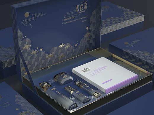面膜盒子看起来不是很搭，但是老板要求 没有办法。