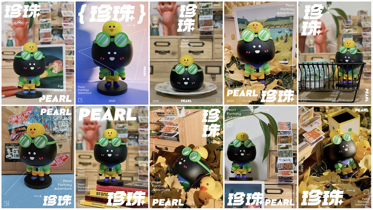 【珍珠】品牌设计概念 × 苹果TODAY AT APPLE 分享会(图ZMjc5NTYwMzg4) - IP形象 - 站酷设计师y园糖原创素材 - 站酷ZCOOL