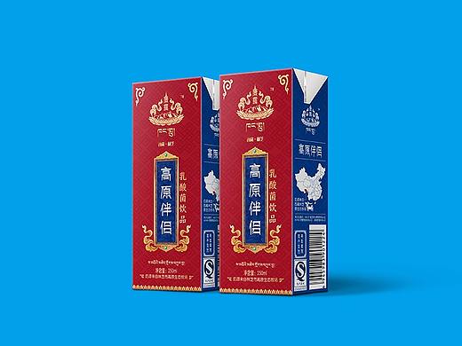 康露-牦牛乳包装