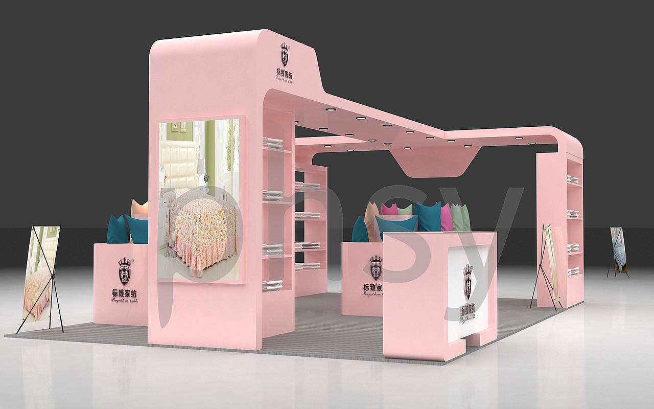 展台效果图