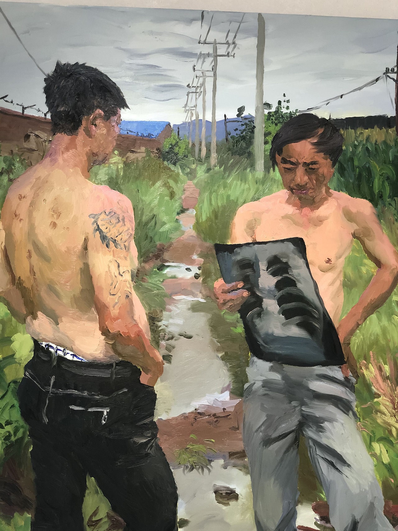 刘小东个人画展整理（图ZMjcwNTAzMjg0） - 绘画 - 站酷设计师流浪的小七原创素材 - 站酷ZCOOL