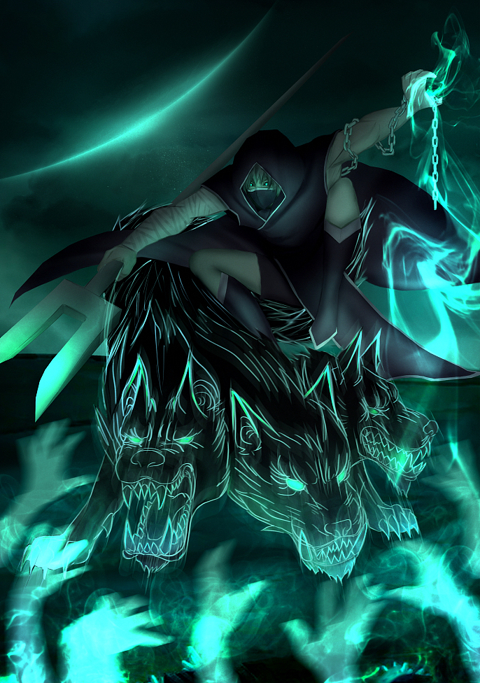 众神殿系列插画