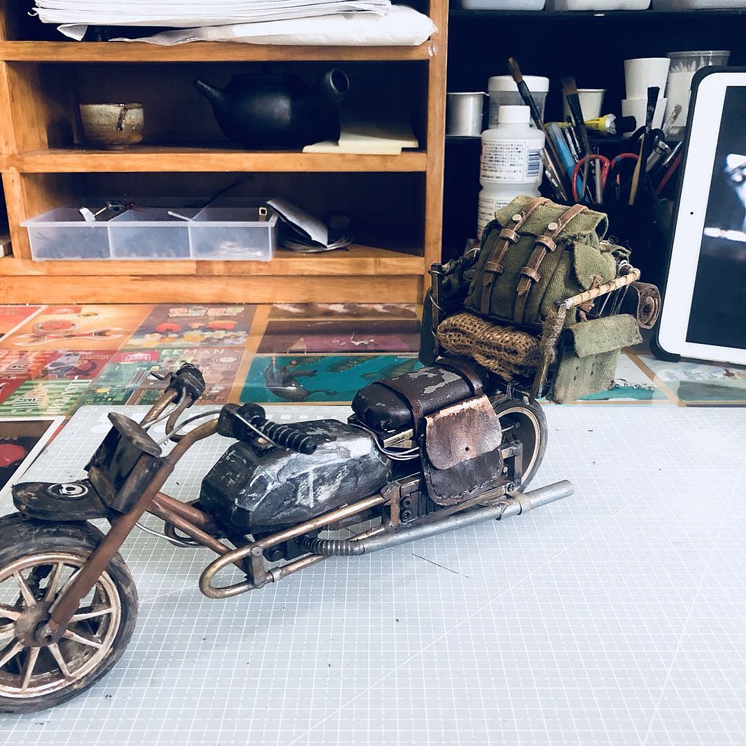 每個男人都想擁有一輛摩托（圖ZMTI4MTAxNjE2） - 其他動漫 - 站酷設(shè)計師拍定格的動畫師原創(chuàng)素材 - 站酷ZCOOL