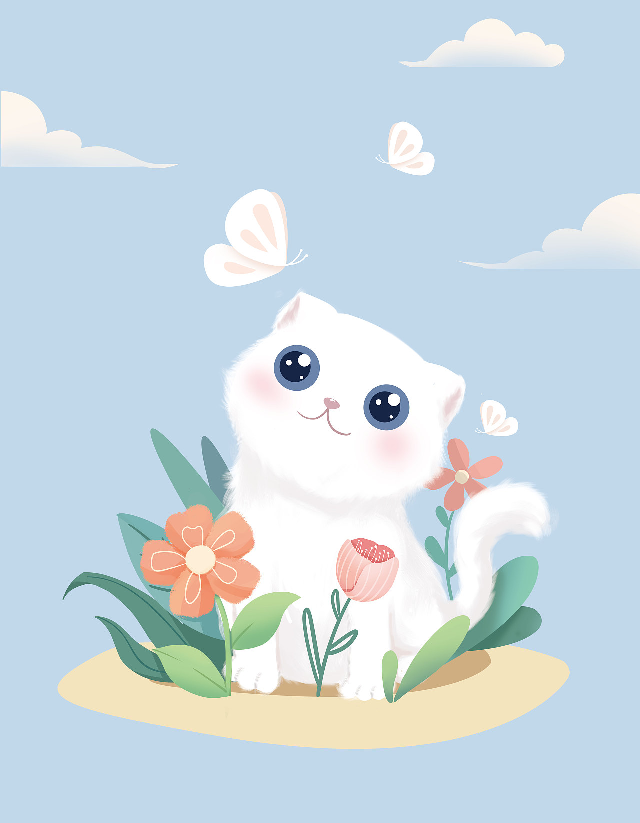 三小只（图ZMjYyMTc3OTQ0） - 商业插画 - 站酷设计师小羊毛卷卷原创素材 - 站酷ZCOOL