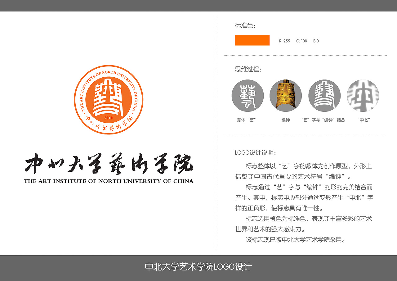 中北大学艺术学院院徽