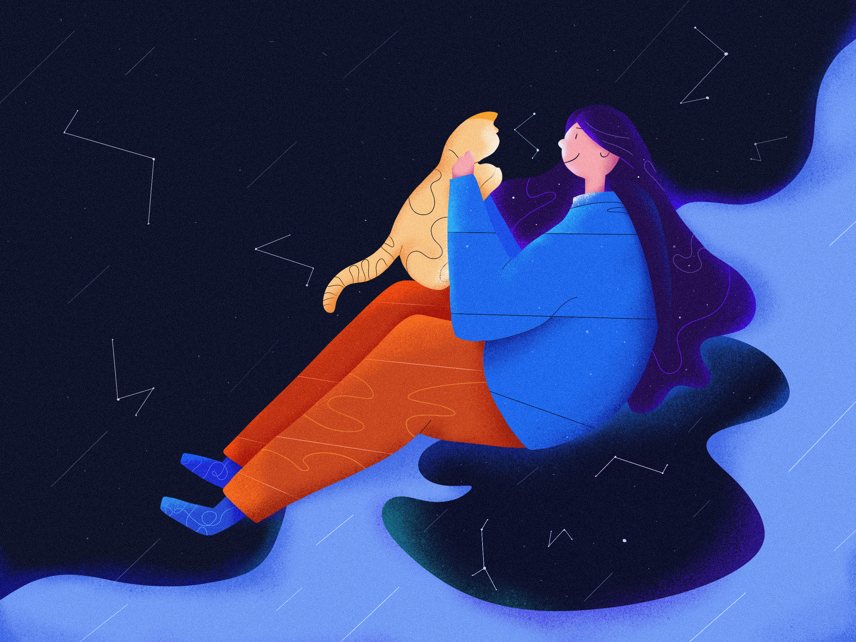 light(光)--里几|插画|插画习作|里几 - 原创作品 - 站酷 (zcool)