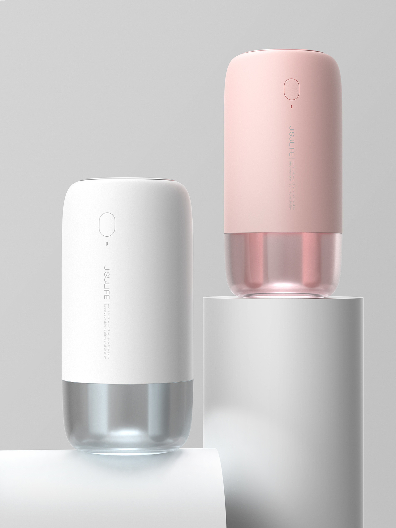 几素(JISULIFE)简润 无线双喷加湿器