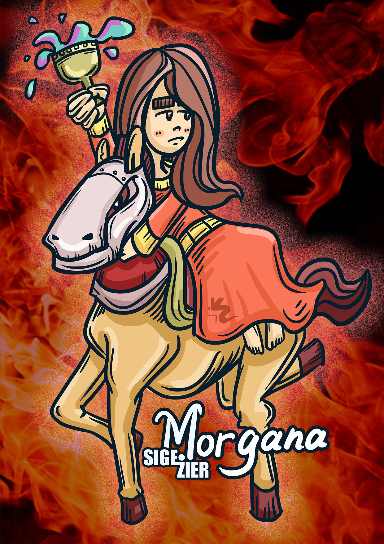 桌游阿瓦隆-人物角色设计