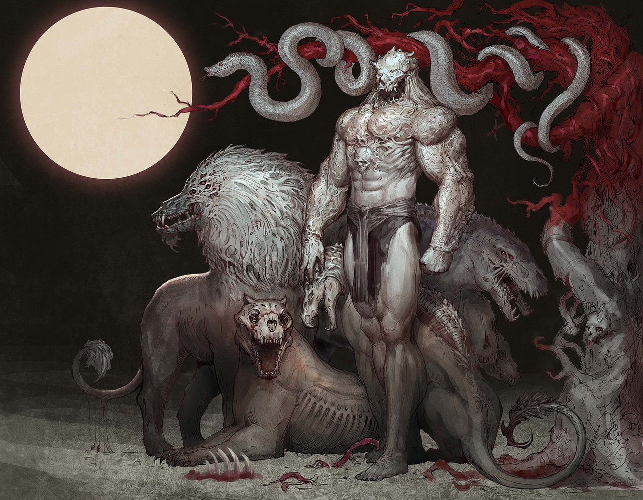 月下的魔兽语师