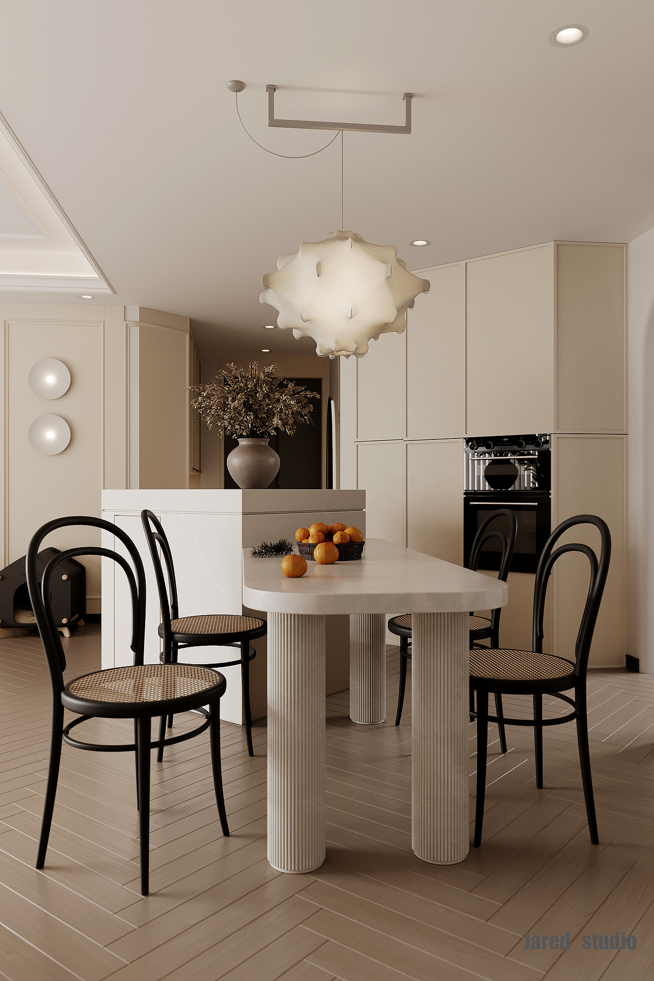 The Beauty of Vintage Style : The living room