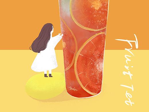 夏日水果??（個(gè)人主頁-ZNTE5OTgwMjA=） - 商業(yè)插畫 - 站酷設(shè)計(jì)師糖果有點(diǎn)甜原創(chuàng)素材 - 站酷ZCOOL