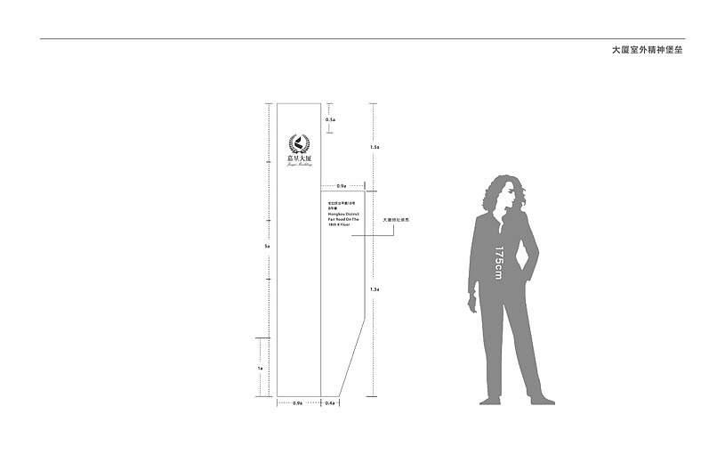 嘉昱大厦-导视系统设计