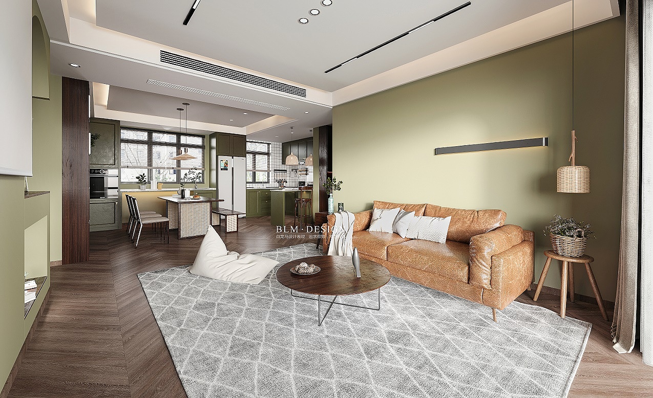 现代田园风——白龙马设计表现