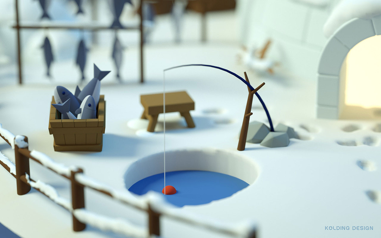 【C4D】精灵国度的四季（图ZMjE5OTgyMDUy） - 场景 - 站酷设计师柯灵_Kolding原创素材 - 站酷ZCOOL