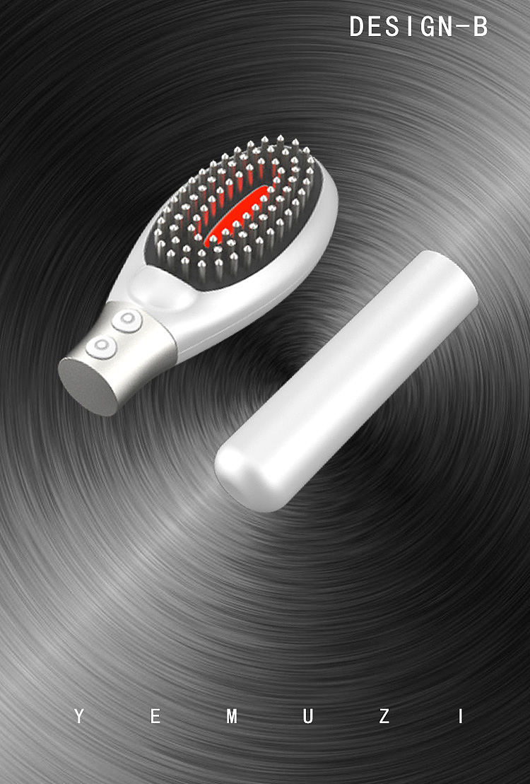 产品外观设计 生发梳（图ZMTYxNDQ4NDI4） - 生活用品 - 站酷设计师yemuzi原创素材 - 站酷ZCOOL
