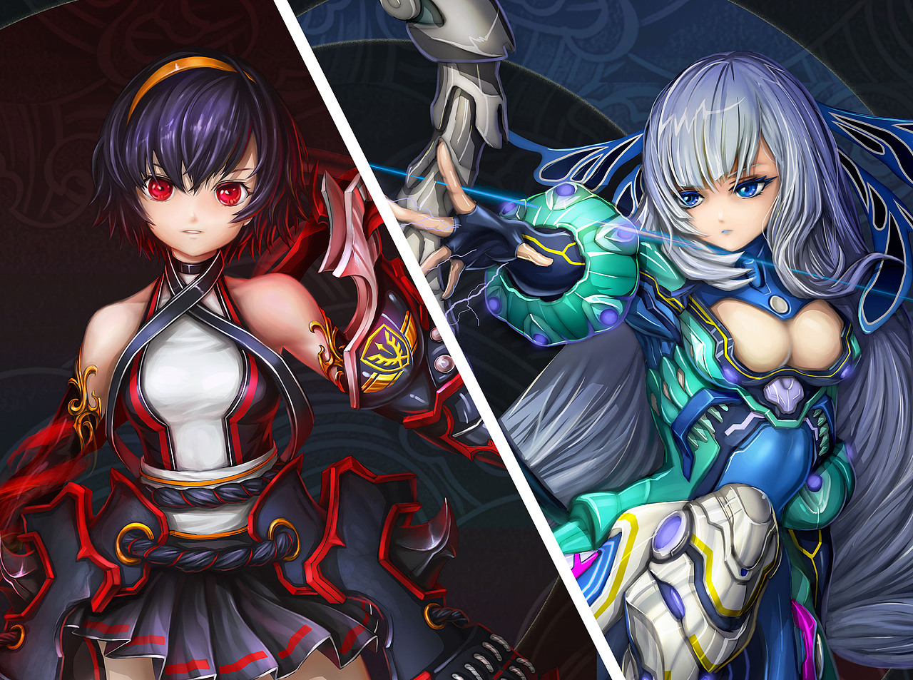 【阴阳师✖黑潮之上】艾尔莎VS青行灯