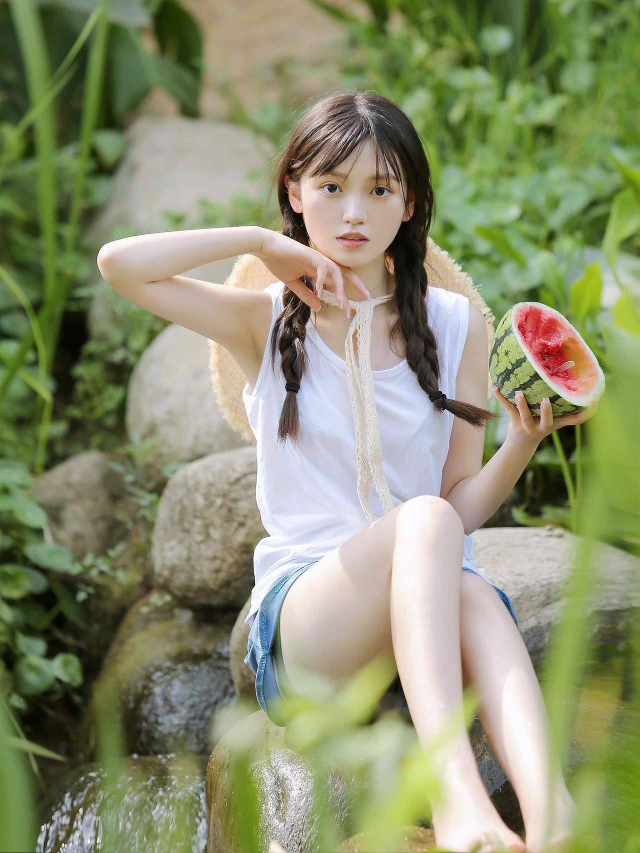浪漫的夏天（图ZMzA3MTM5ODYw） - 人像摄影 - 站酷设计师三山静晓原创素材 - 站酷ZCOOL
