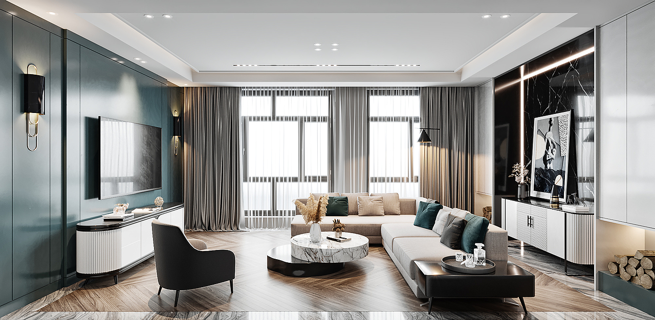 马良中国Corona/CR室内渲染班第一期学员毕业作品（图ZMTk4ODQzMTMy） - 家装设计 - 站酷设计师深海捕鱼人原创素材 - 站酷ZCOOL