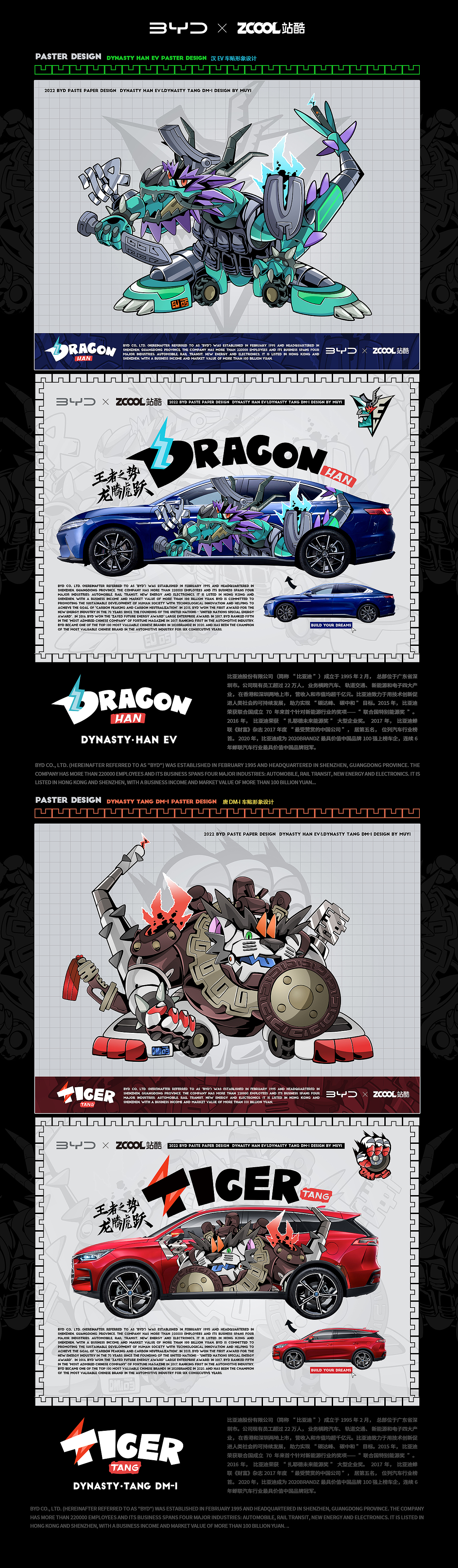 王者之势，龙腾虎跃—龙威虎势，钢铁意志（图ZMjkwNDUzNTk2） - 图案 - 站酷设计师Muyi0333原创素材 - 站酷ZCOOL