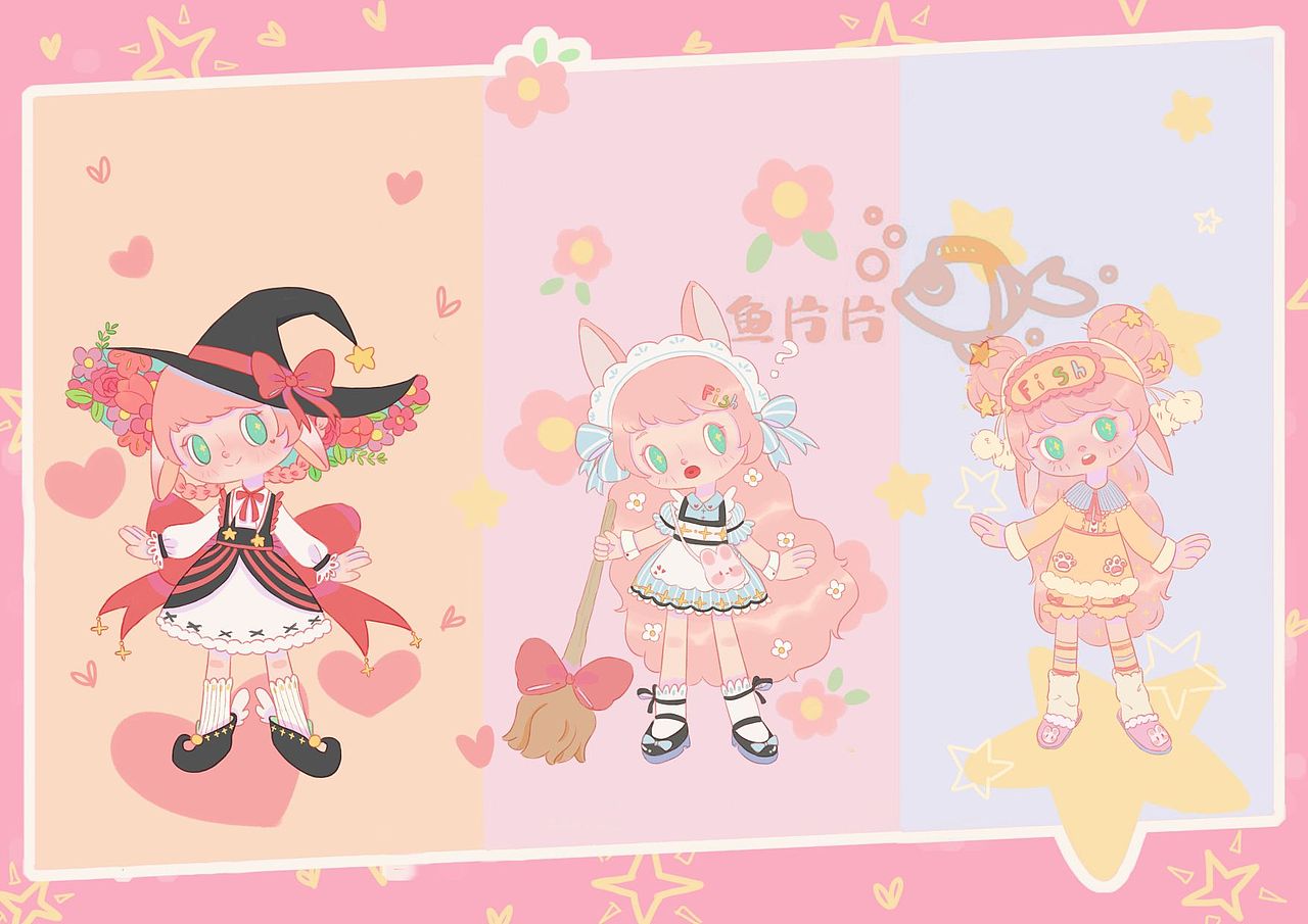 #WOW 画画超治愈！八月的一些作业和打卡~