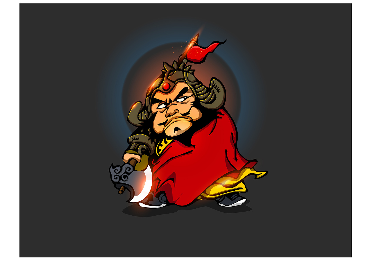 卡通水浒108好汉五步曲之"索超"