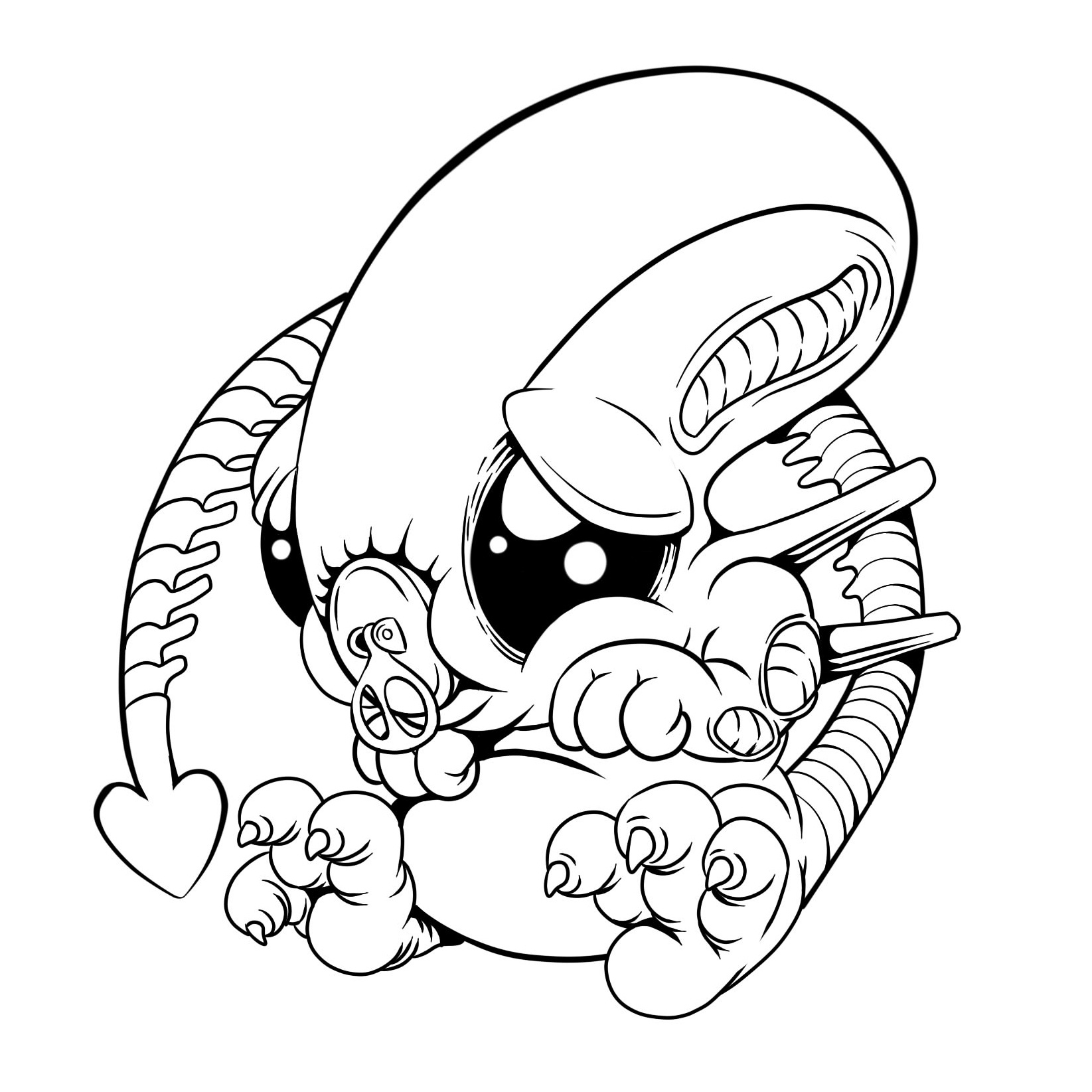 反派q版系列之三异形