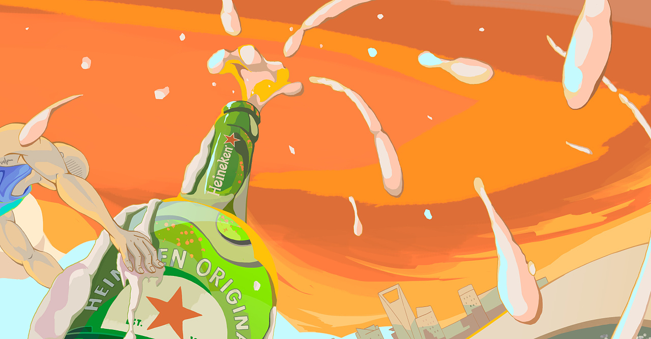 喜力啤酒 sports of the world