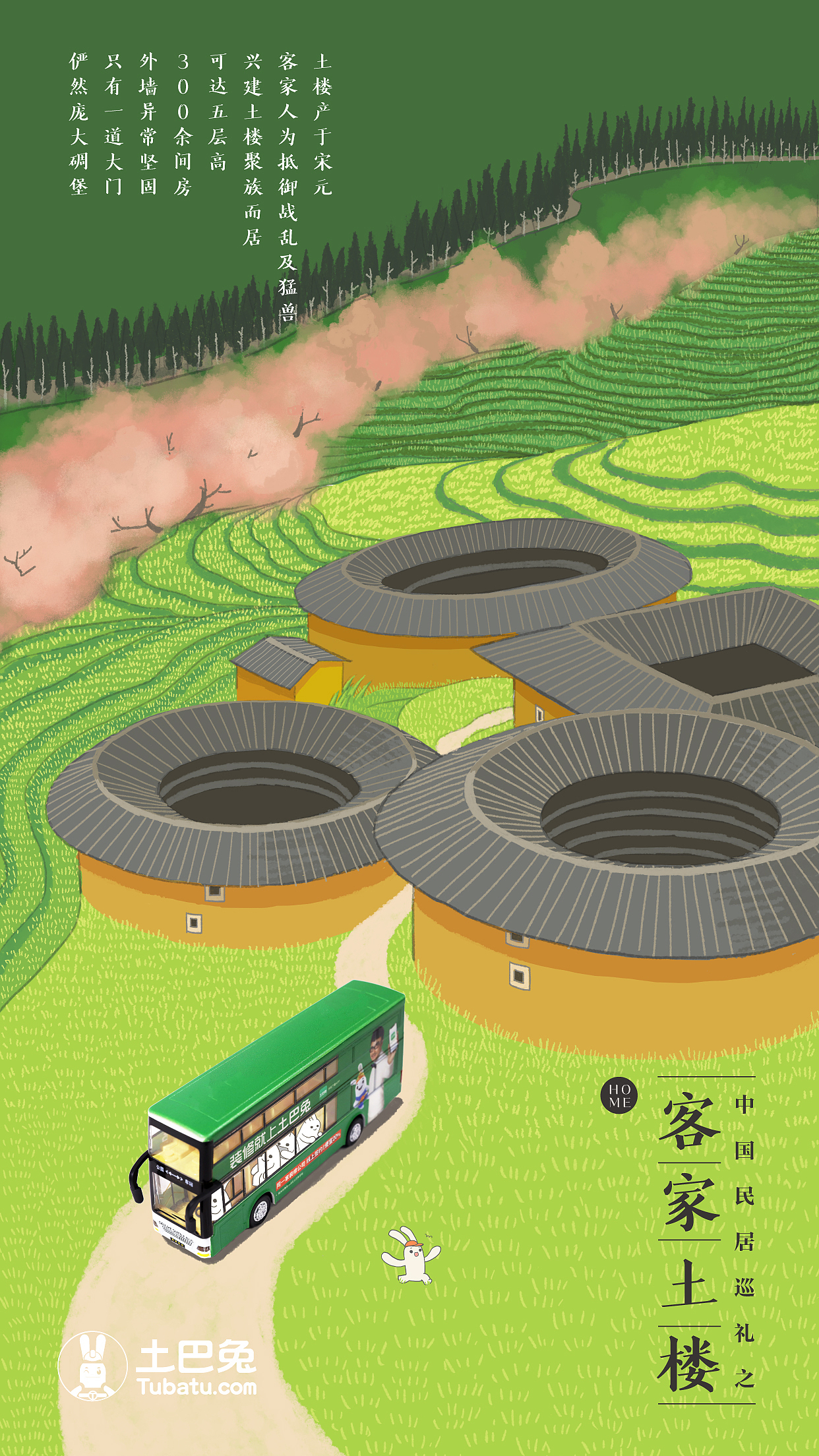 【热点海报】中国民居巡礼（图ZMTQyODAxNTcy） - 商业插画 - 站酷设计师土巴兔UED原创素材 - 站酷ZCOOL