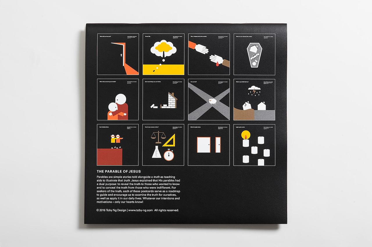 设计分享/ 耶稣的寓言2-日历（图ZMjQ3ODMyODky） - 书籍/画册 - 站酷设计师BranD杂志原创素材 - 站酷ZCOOL