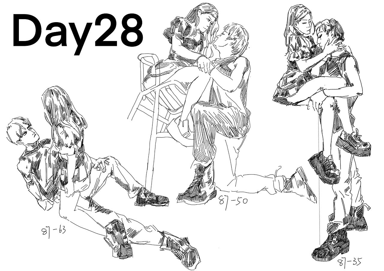 #速写60天挑战赛#