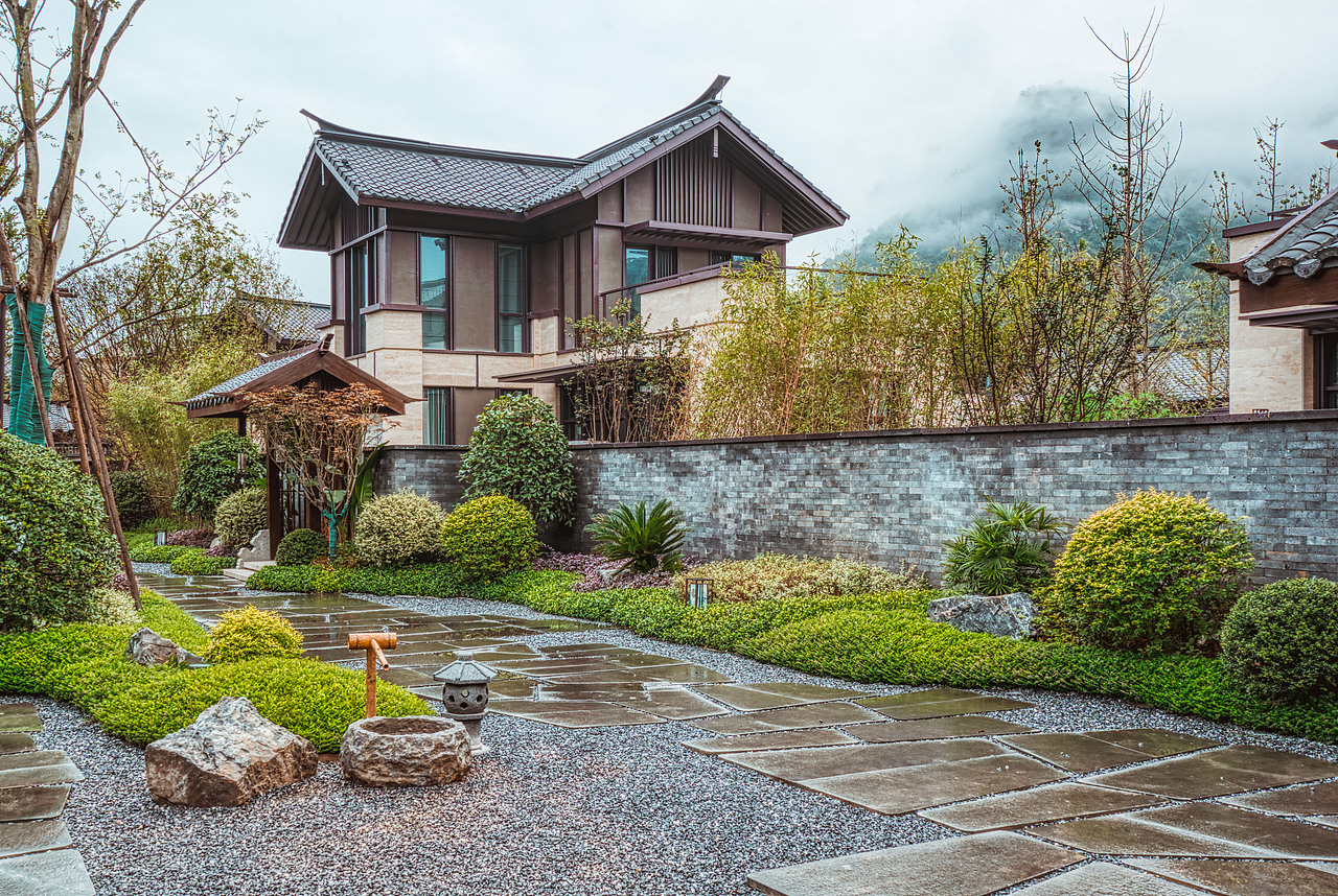 建筑景观摄影-武夷山世茂御蓉酒店