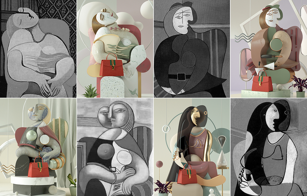 毕加索×莫兰迪×孟菲斯