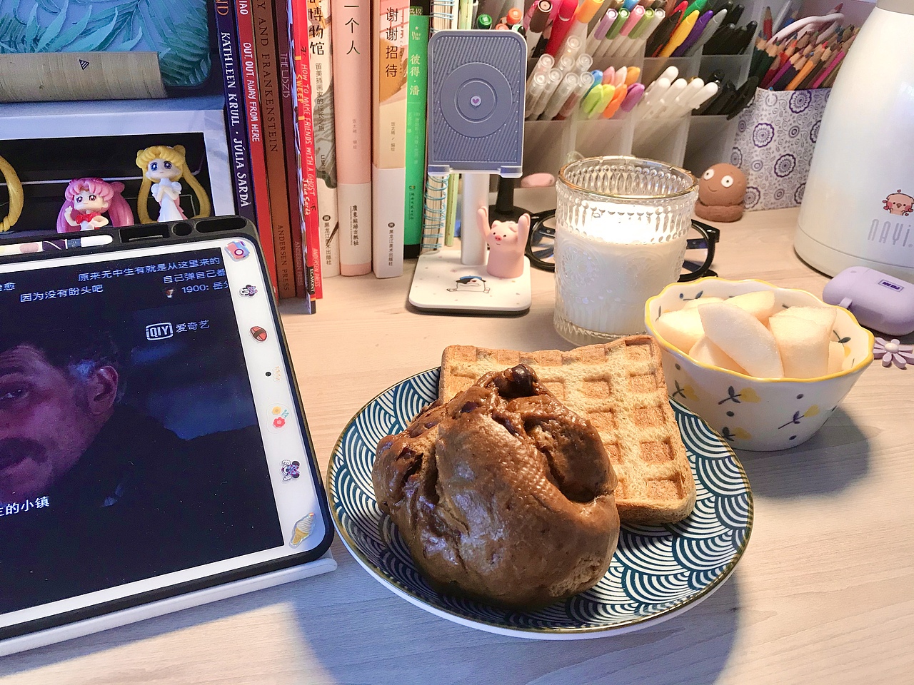 画画是信仰 烤箱是烟火气