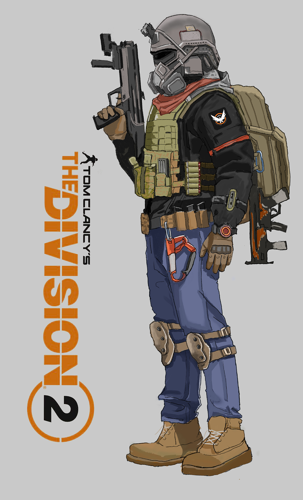 全境封锁|插画|游戏原画|桑原和男_原创作品-站酷zcool