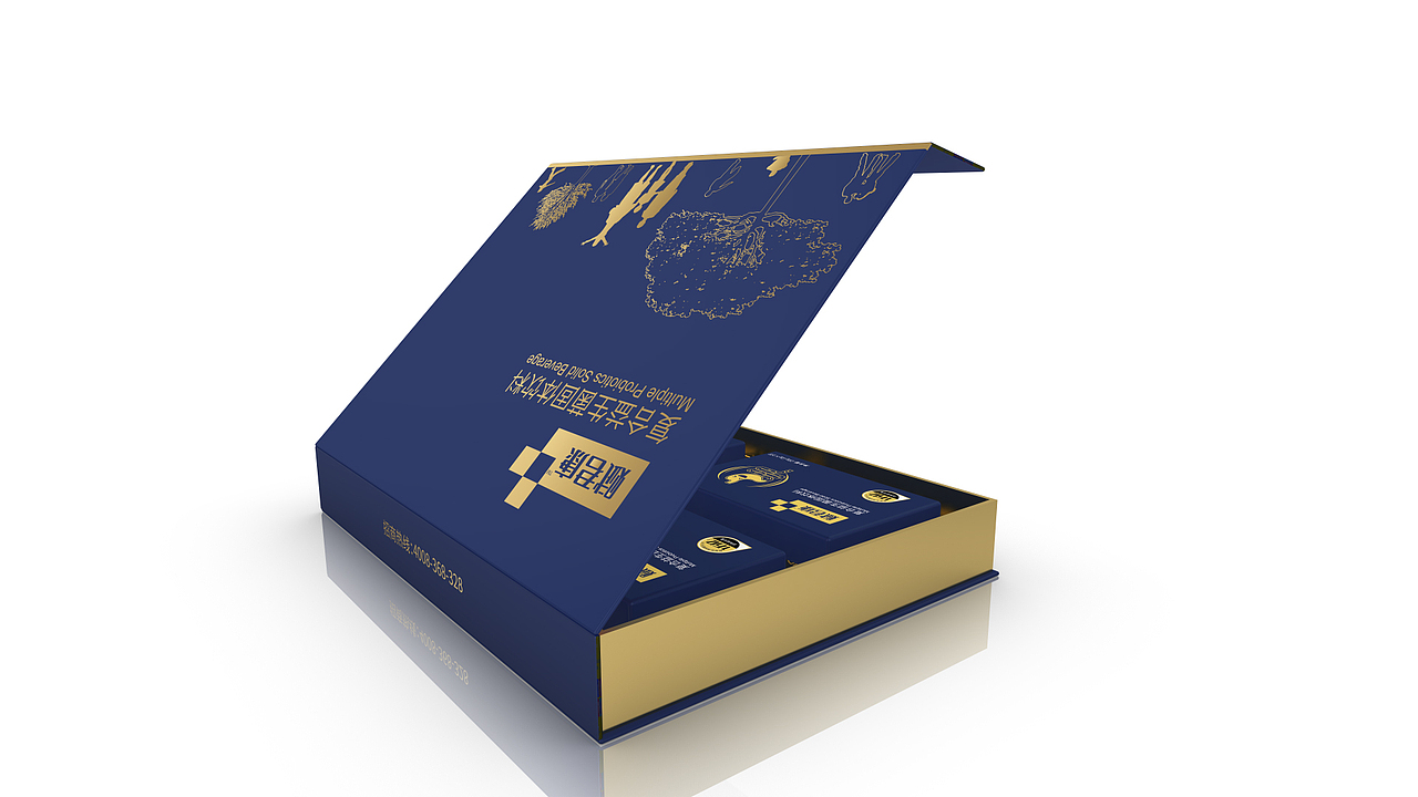 复合益生菌固体饮料-礼品盒设计（图ZMjQ4NDE0Mzc2） - 包装 - 站酷设计师行形设色原创素材 - 站酷ZCOOL