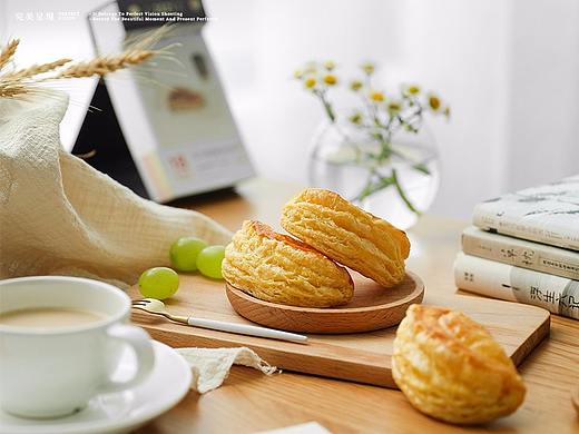 美食摄影丨榴莲酥