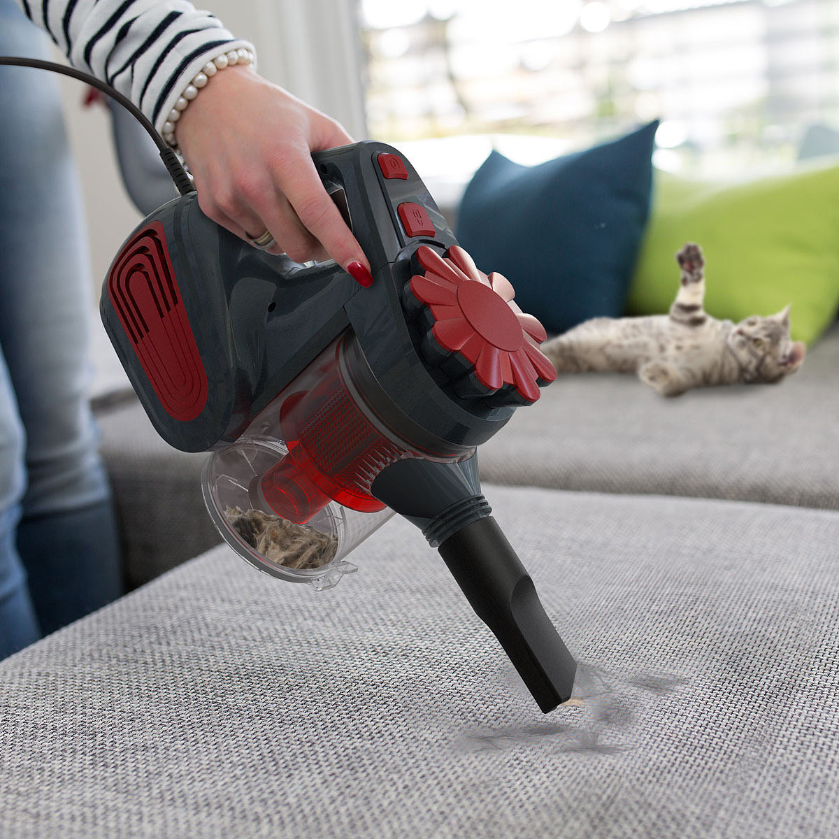 手持吸尘器 - 亚马逊 - 渲染