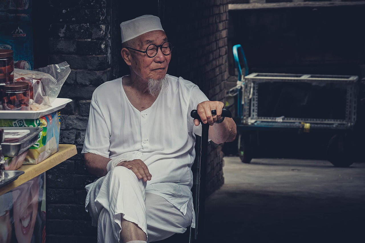 西安街头 -(摄影作品)