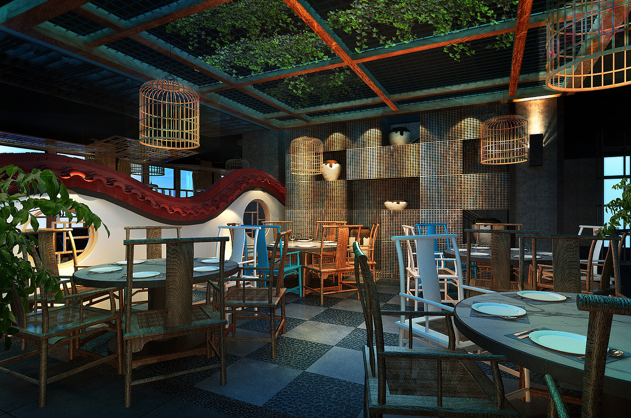 西宁中秋餐厅设计