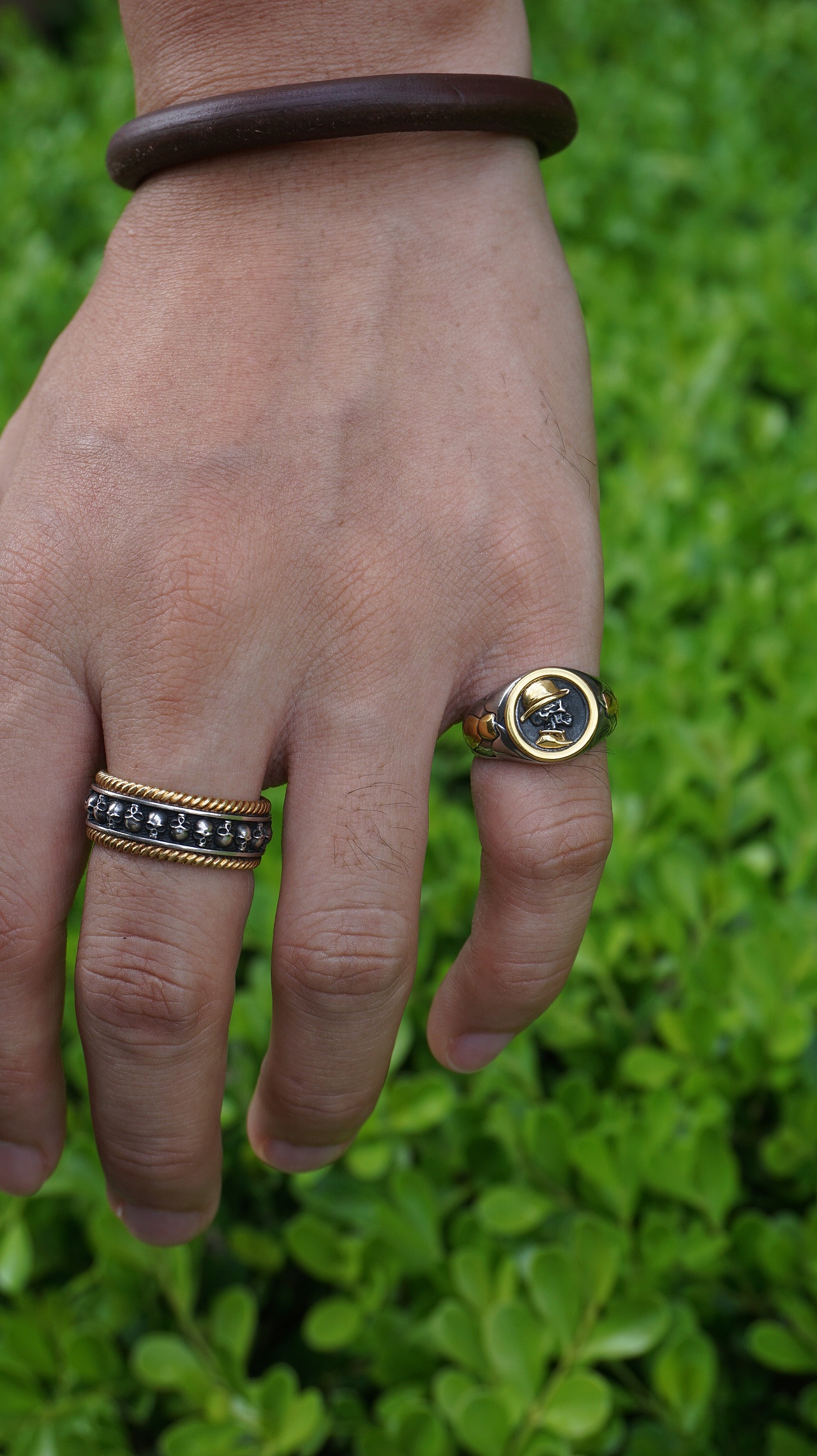 【骷髅绅士戒指&尾戒】（图ZMjYzMDI1MjAw） - 首饰设计 - 站酷设计师猴哥文玩工作室原创素材 - 站酷ZCOOL