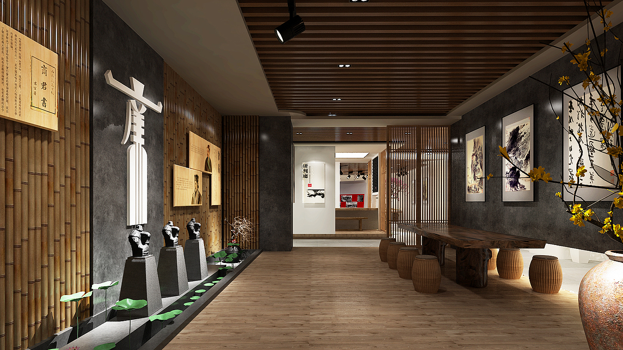 柒年设计|展示设计【法治宣传中心】