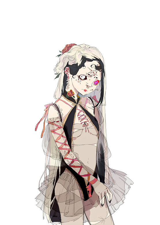 twisted lolita（图ZMTg1MDU4Nzk2） - 创作习作 - 站酷设计师Jin10000原创素材 - 站酷ZCOOL