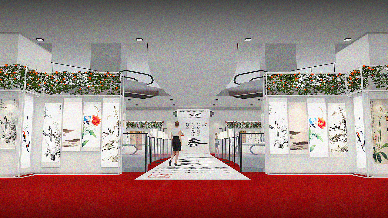 画展|空间|展陈设计|晴天6_原创作品-站酷zcool