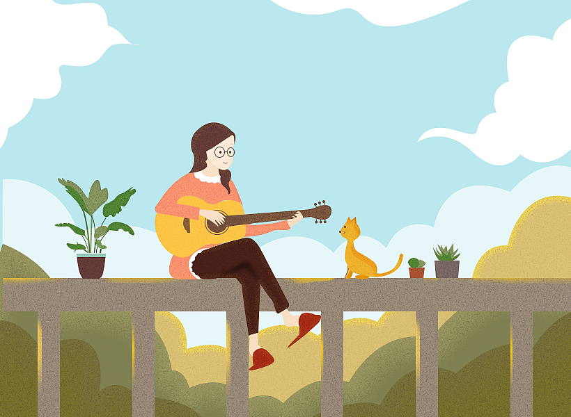 插画（图ZMTQ1MjM5Njg0） - 艺术插画 - 站酷设计师谢卓思原创素材 - 站酷ZCOOL