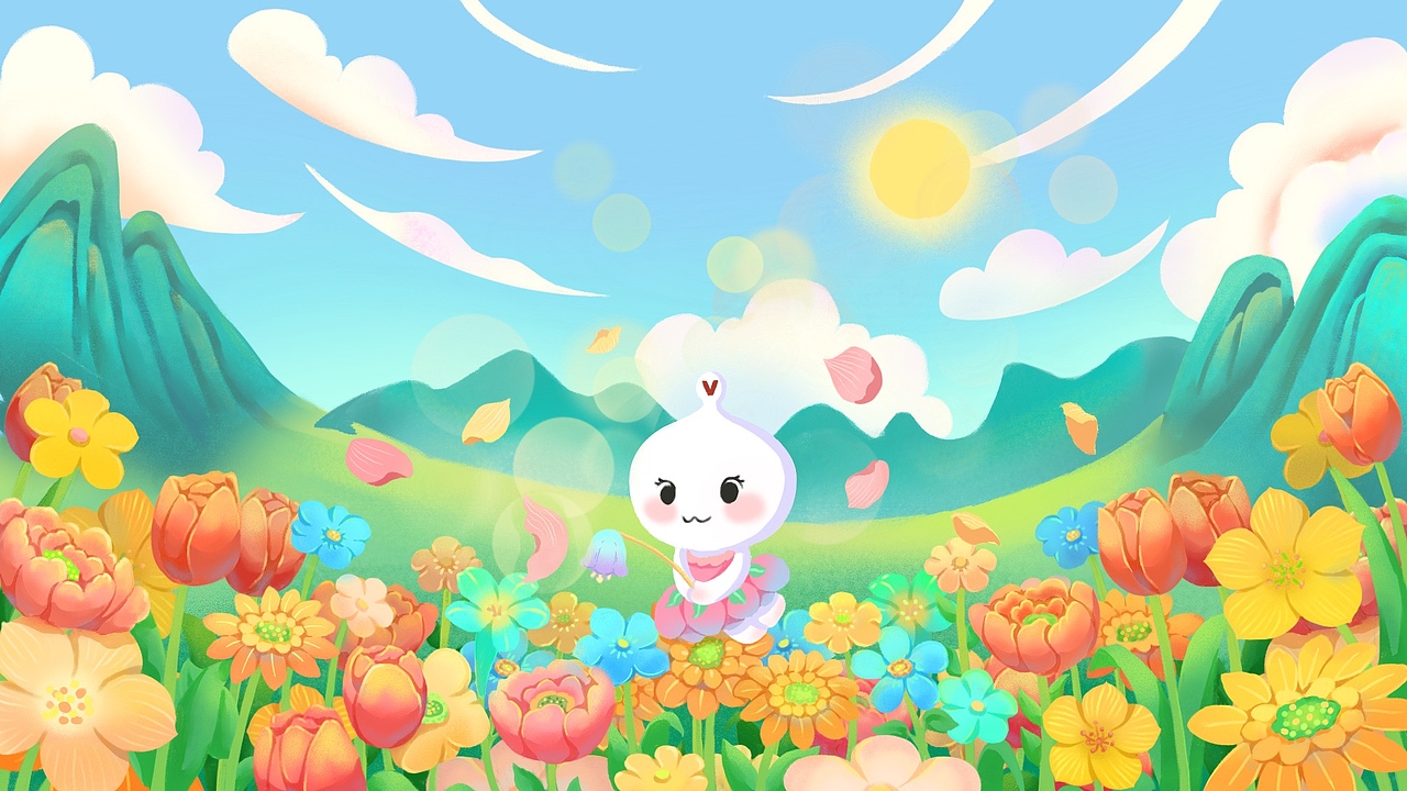 万小可x卜吉熊IP插画延展