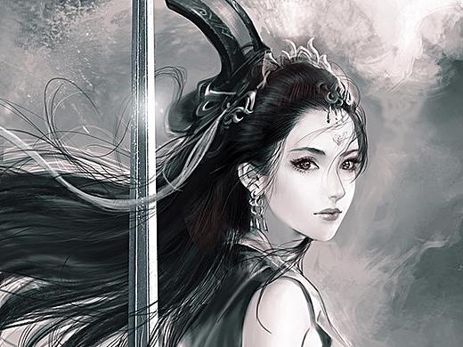 古风插画一组