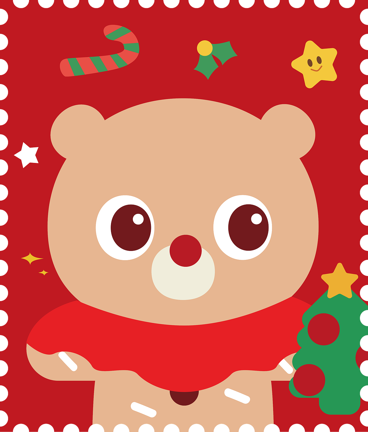 【小度熊圣诞头像上新】