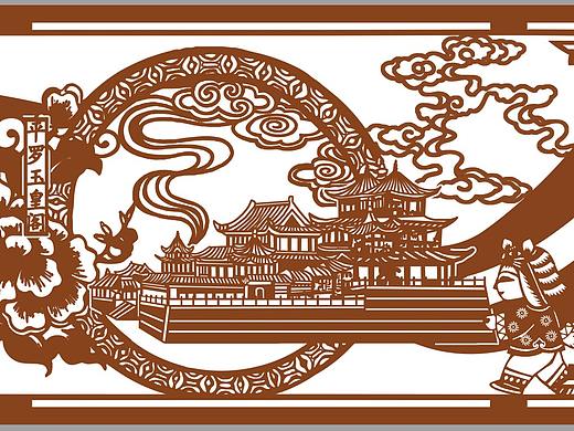 剪纸浮雕