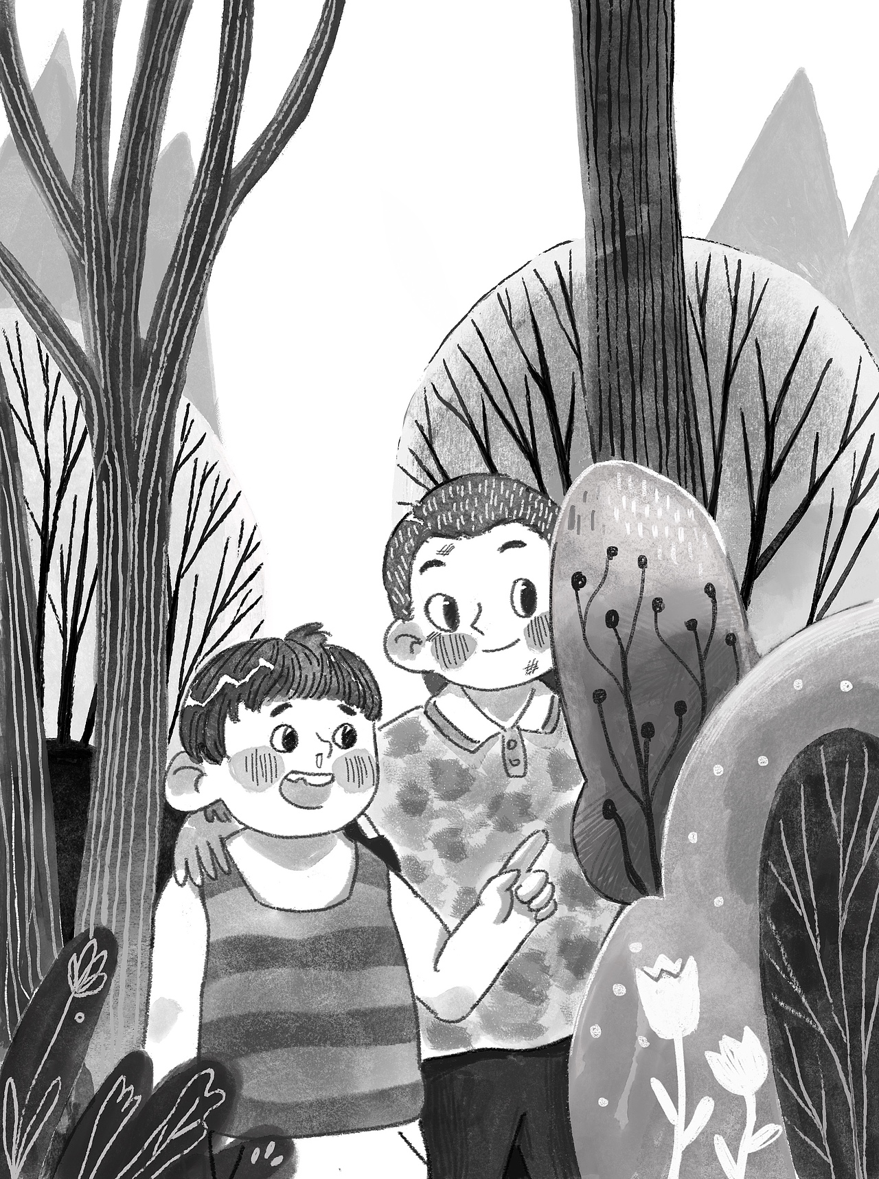 年选的插图（图ZMjg2OTA4ODY4） - 儿童插画 - 站酷设计师又丶又丶又原创素材 - 站酷ZCOOL